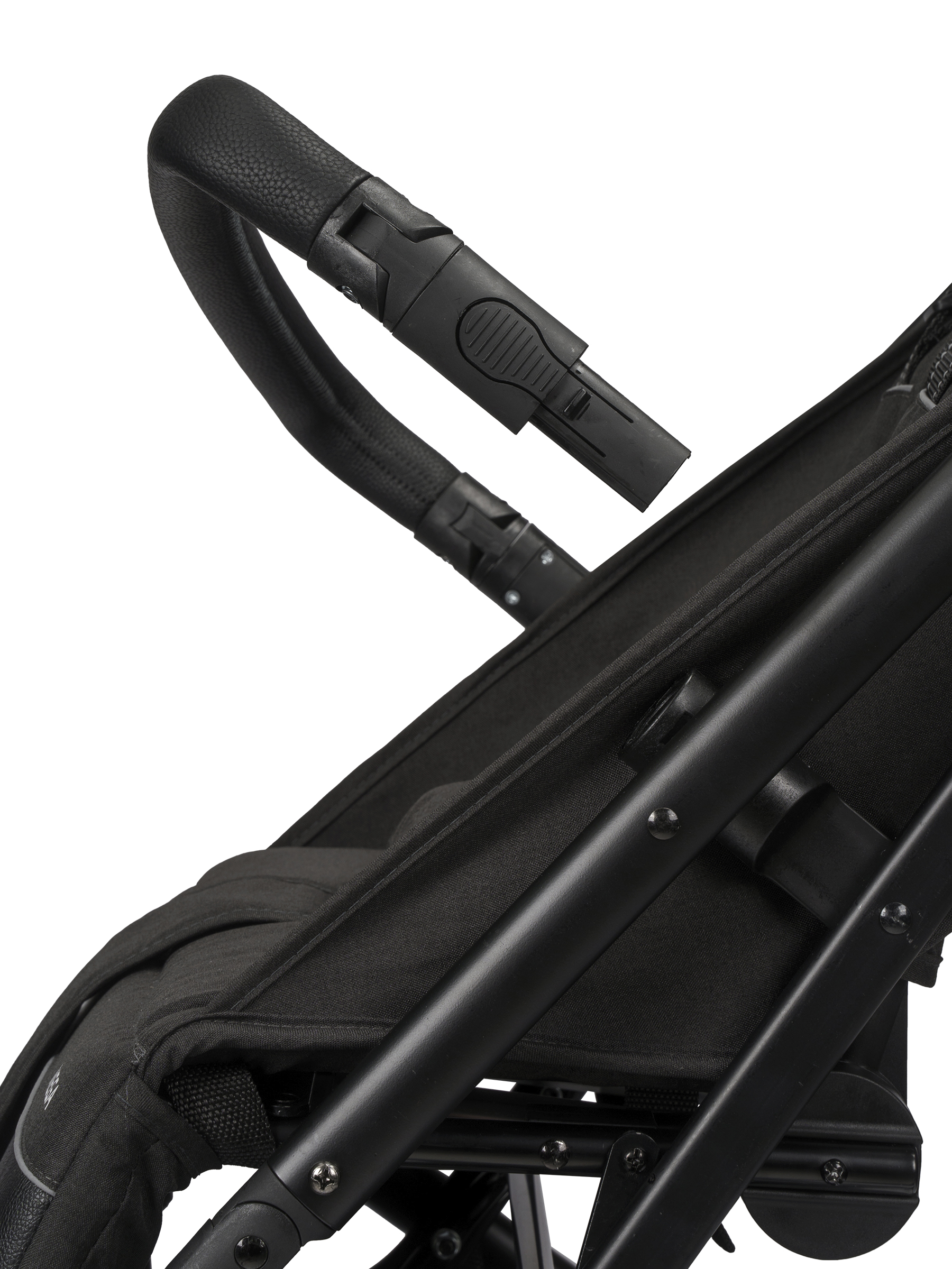 Коляска прогулочная Indigo Mega черный - фото 18