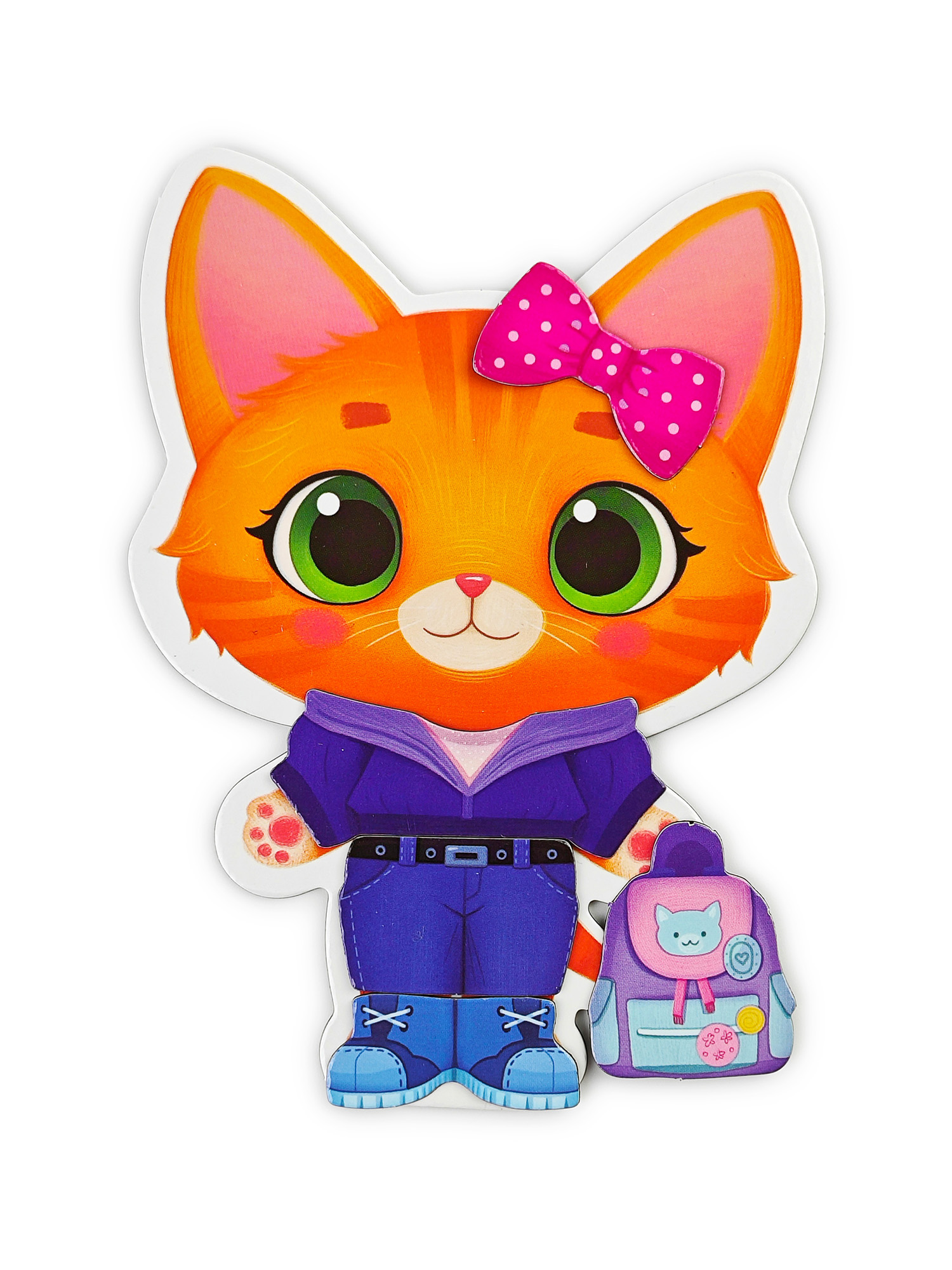 Настольная игра Дрофа-Медиа на магнитах Кошечка и Зайка - фото 11