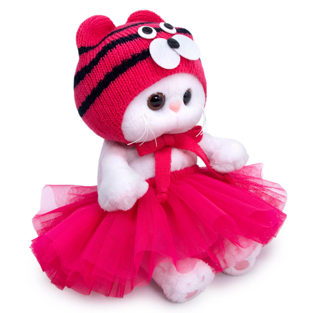 Мягкая игрушка BUDI BASA котик Ли-Ли в шапке тигрёнка - фото 2