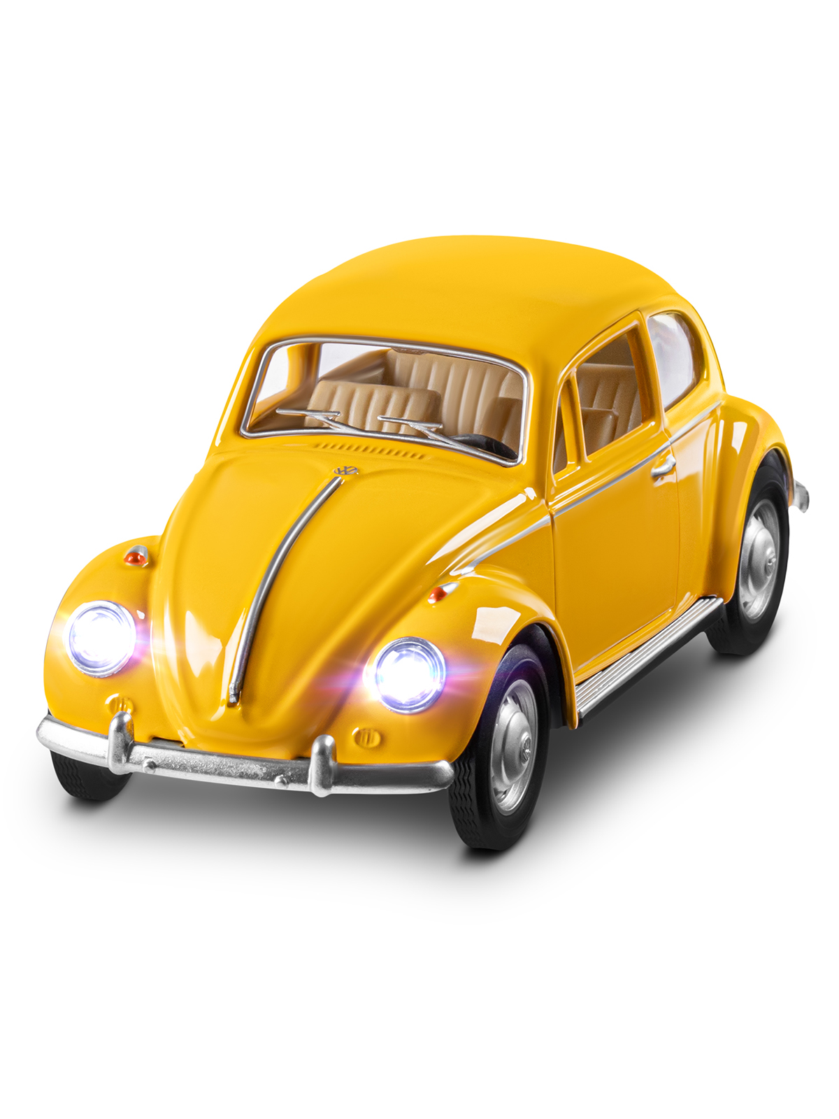 Автомобиль АВТОпанорама Volkswagen Classical Beetle 1967 1:28 JB1251658 - фото 5