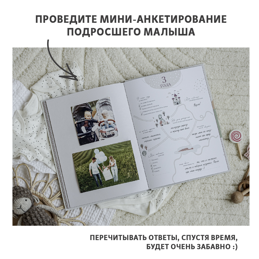 Фотоальбом-дневник Moms Recordbook История детства - фото 7