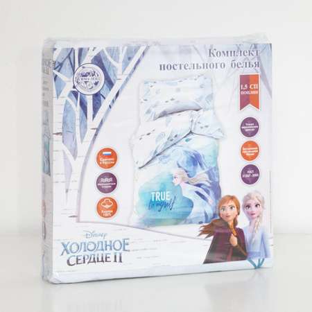 Комплект постельного белья Disney True to myself Холодное сердце