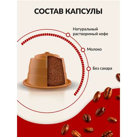 Кофе в капсулах Single Cup Coffee Cafe au lait 48 шт.