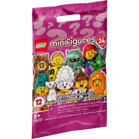 Конструктор LEGO Minifigures Серия 24 блочный
