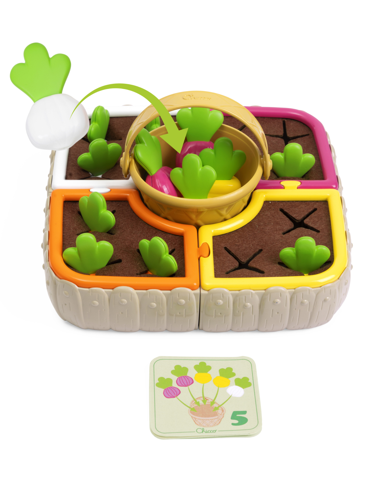 Игрушка Chicco сортер «Огород» - фото 13