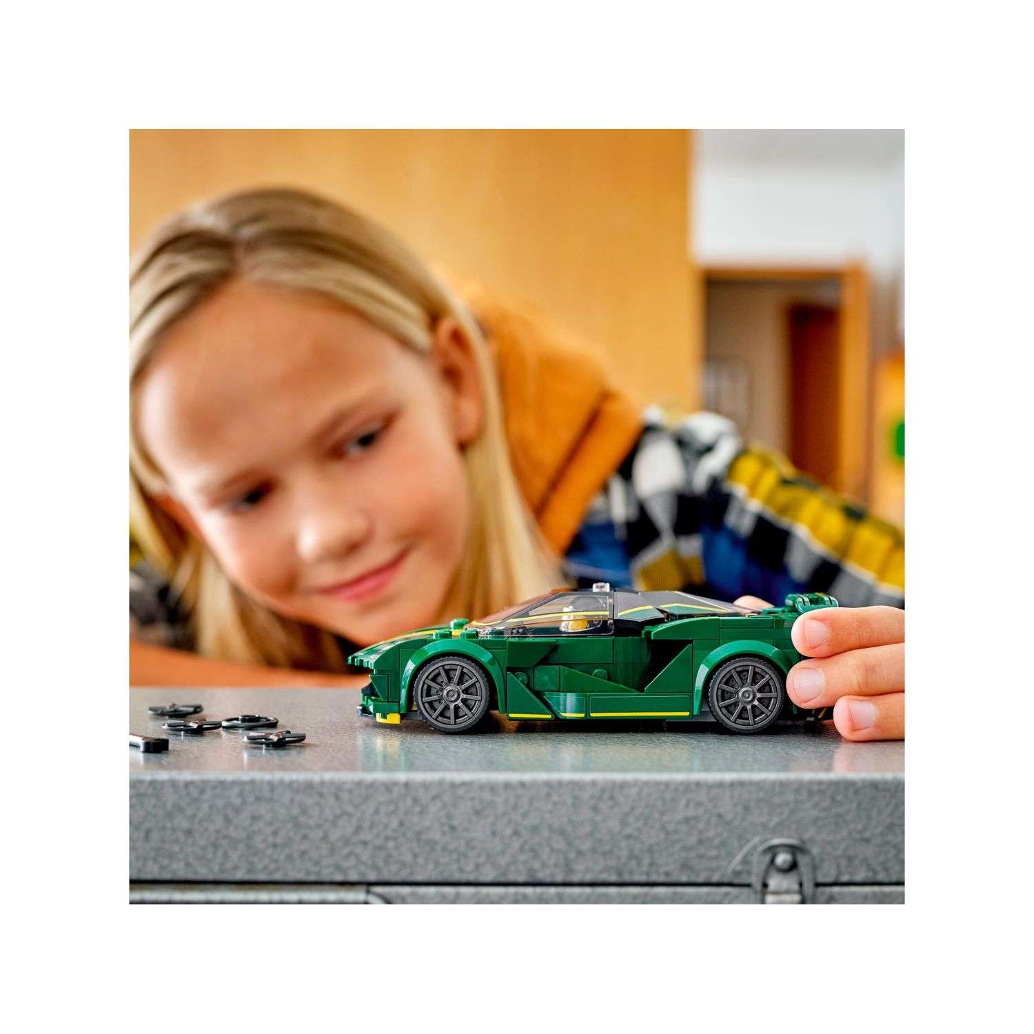 Конструктор LEGO Speed Champions Lotus Evija блочный - фото 7