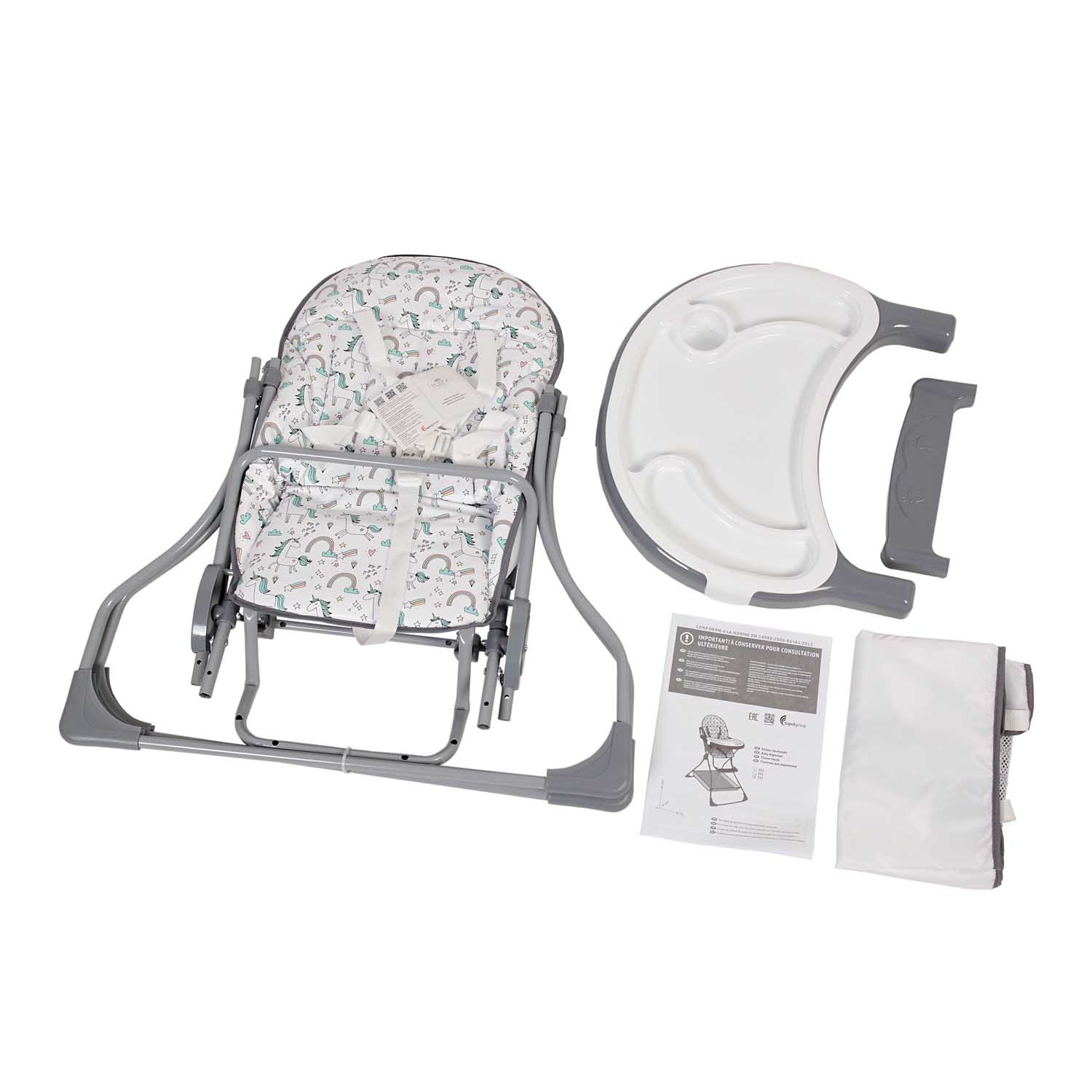 Стульчик для кормления Polini kids классический - фото 28