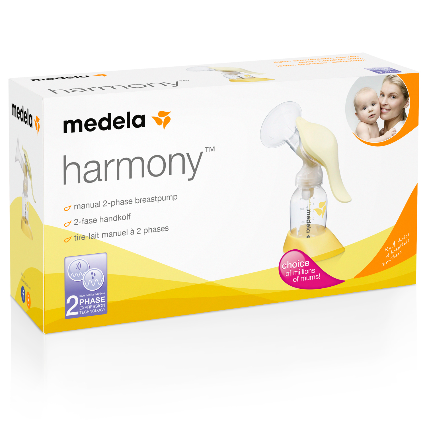 Молокоотсос Medela двухфазный ручной без соски - фото 3