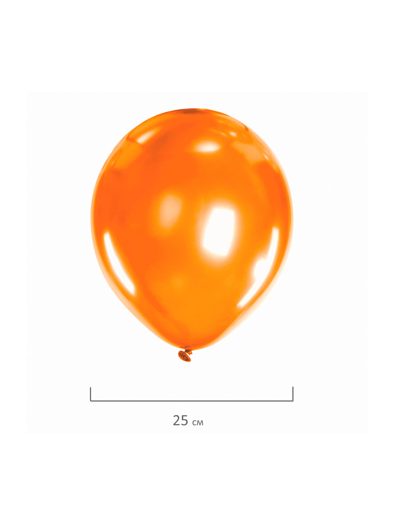 Шары воздушные Золотая сказка 50 штук металлик ассорти - фото 5