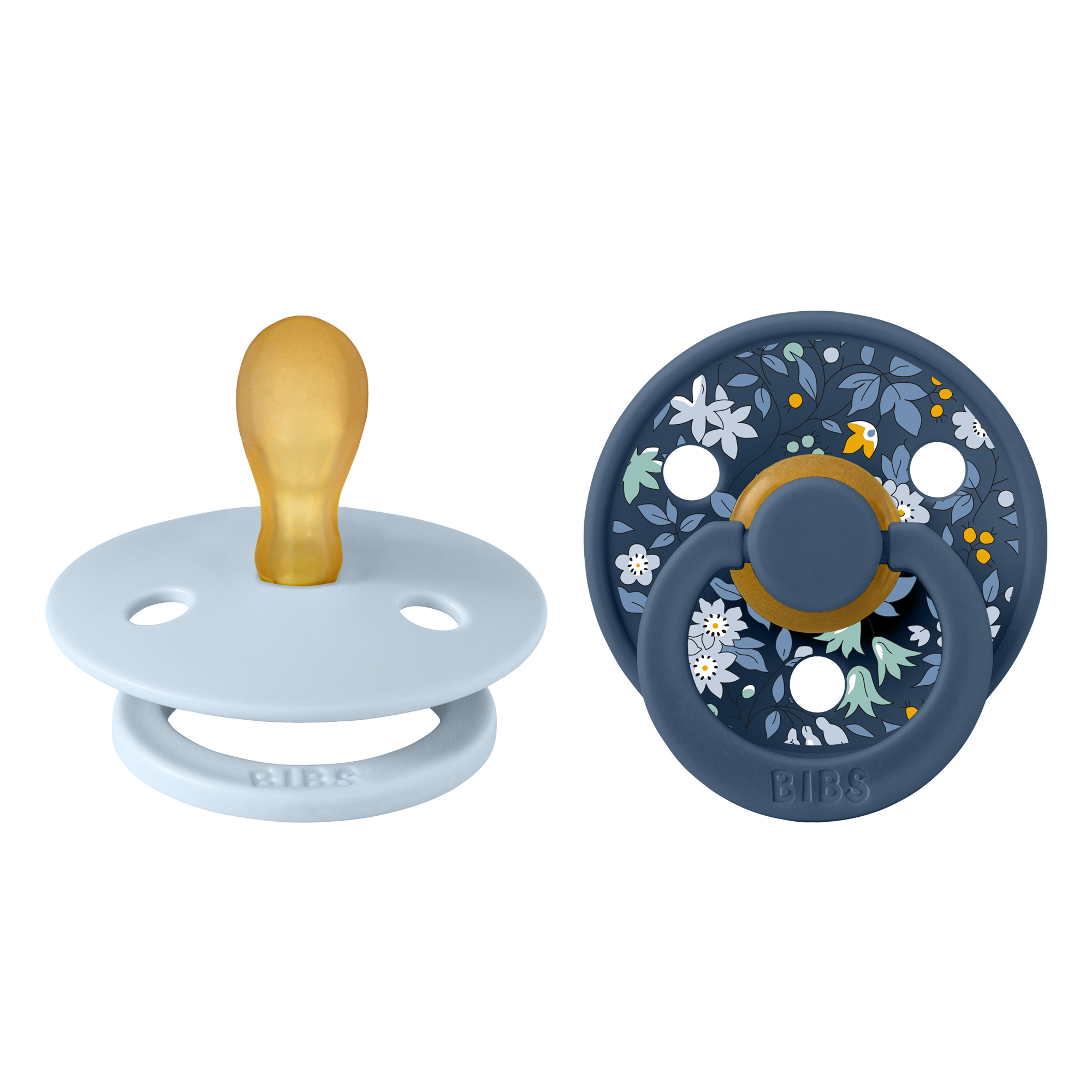 Пустышка BIBS латекс классическая от 0 мес. 2 шт. - фото 1