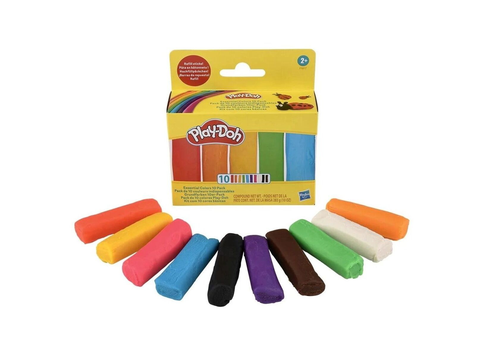 Масса для лепки Play-Doh 10 брикетов 10 цв. - фото 2