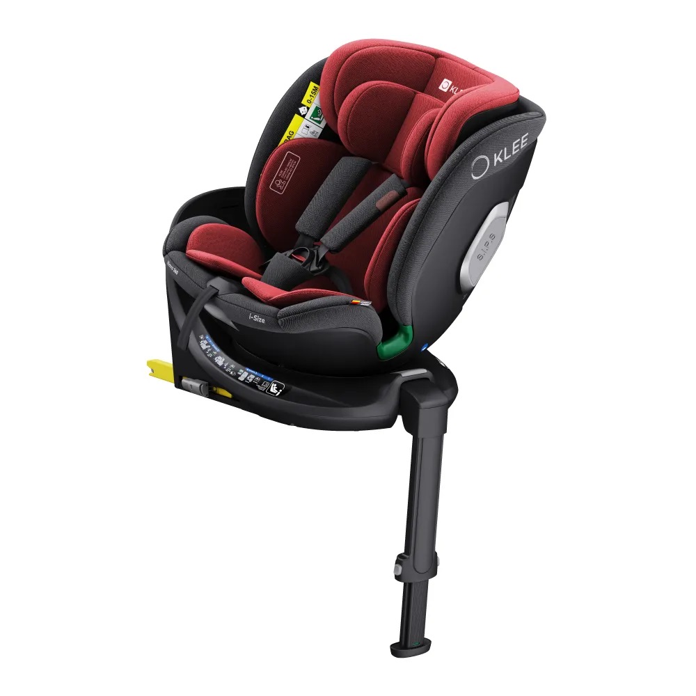 Автокресло KLEE Nova 360 i-Size Isofix 0+/1/2/3 (0-36 кг) красный - фото 3