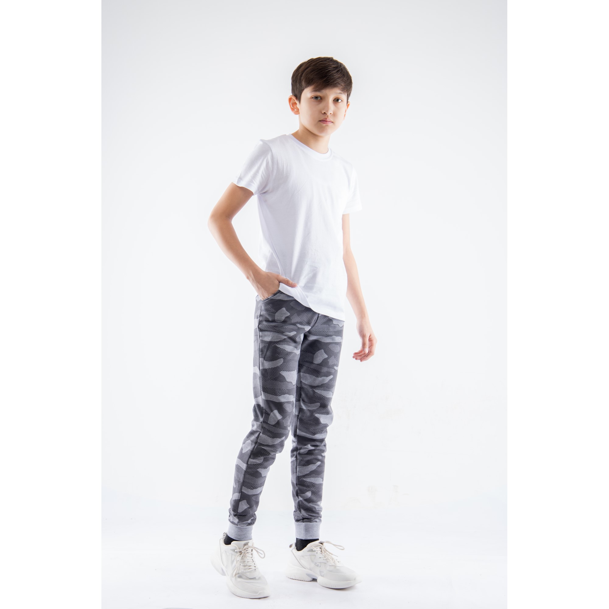 Брюки LELO kids LELO-452 seriymelang - фото 2