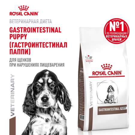 Корм для щенков ROYAL CANIN Gastro Intestinal Junior GIJ29 при нарушениях пищеварения 1кг