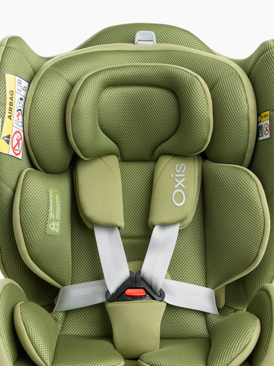 Автокресло Happy Baby Oxis 0+/1/2/3 (0-36 кг) зеленый - фото 19