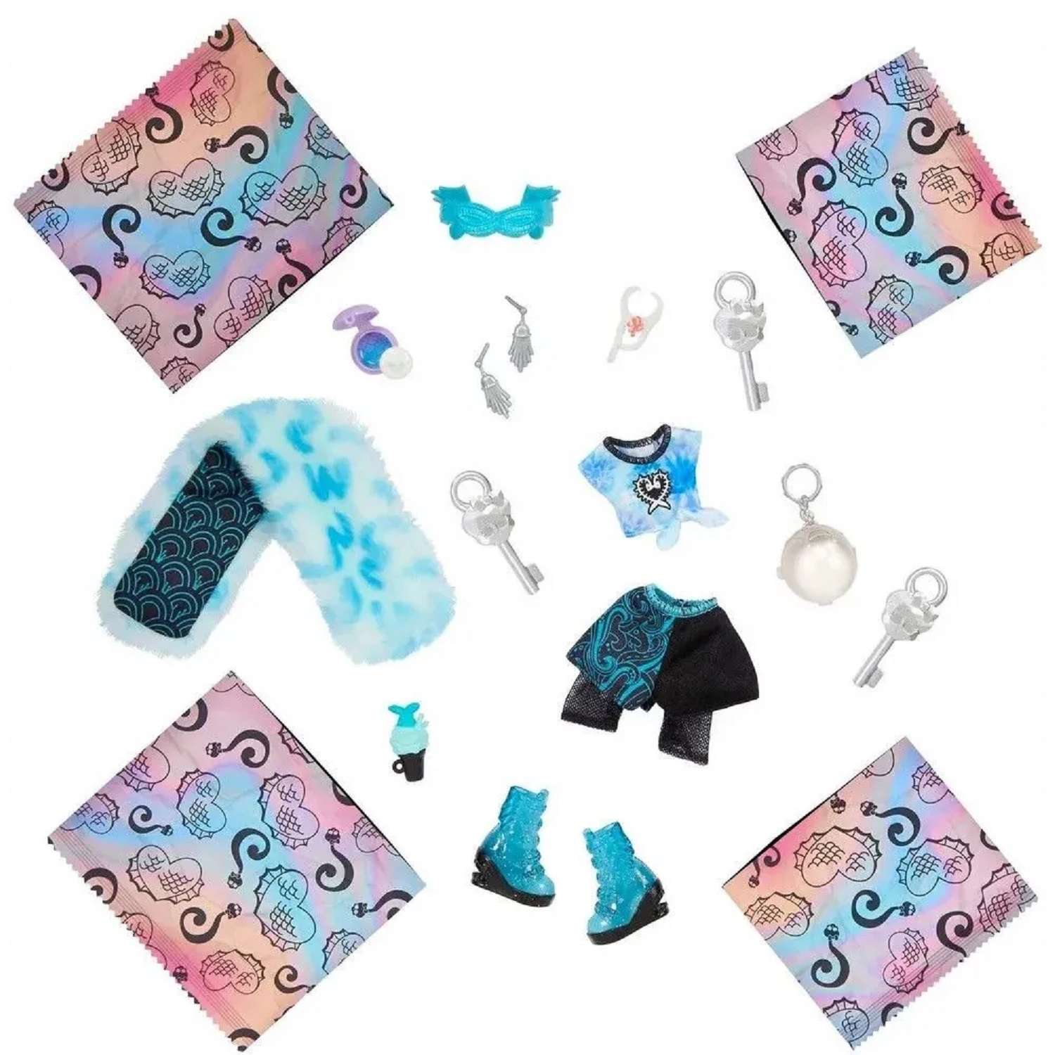 Кукла модельная Monster High Skulltimate Secrets Lagoona HNF77 - фото 4