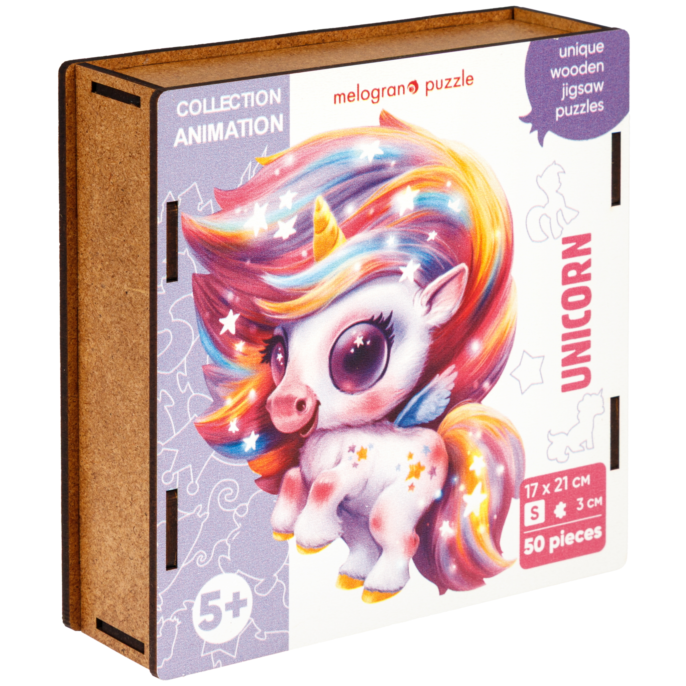 Пазл Melograno puzzle деревянный - фото 6