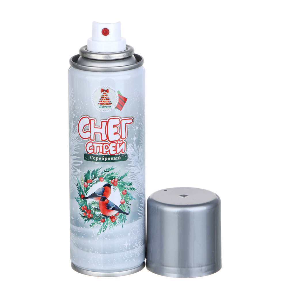 Снег искусственный Сноубум серебряный - фото 2