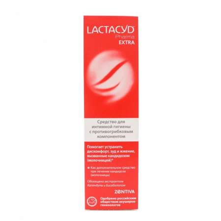 Средство для интимной гигиены Lactacyd Pharma Extra