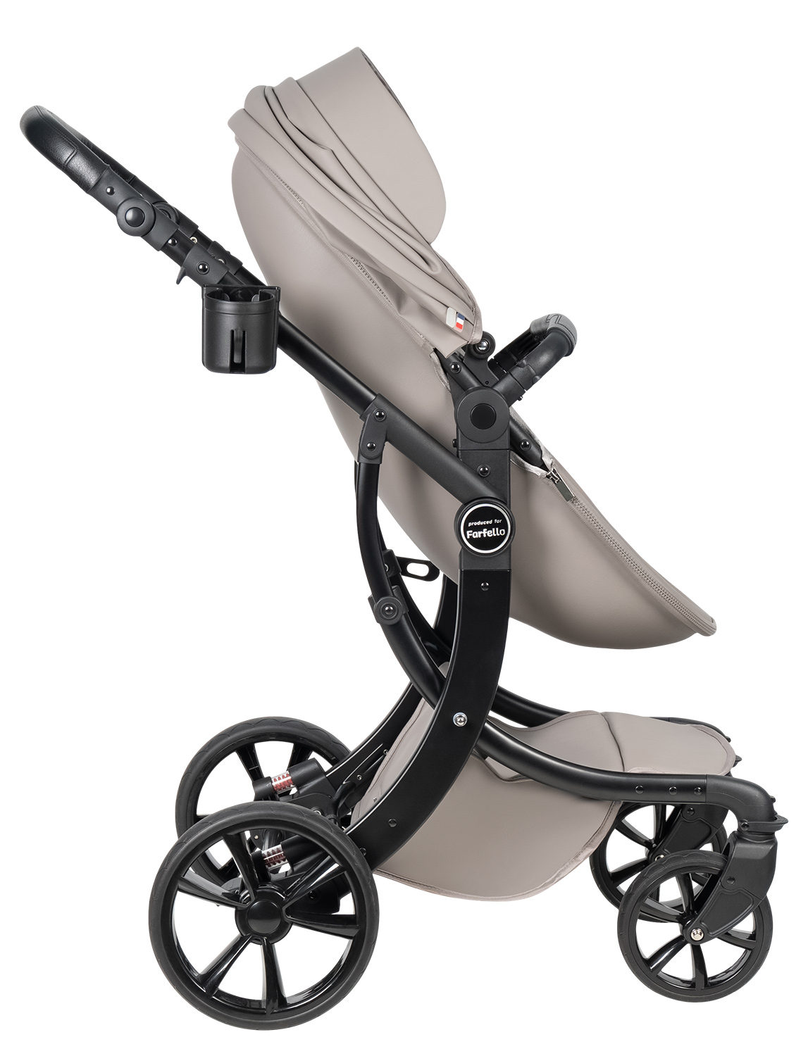 Коляска трансформер Aimile Spring бежевый - фото 12