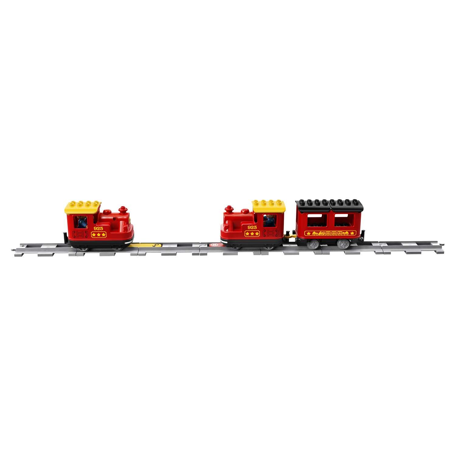 Конструктор LEGO DUPLO Town Поезд на паровой тяге блочный - фото 8