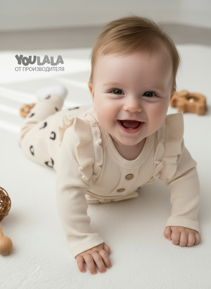 Боди и штанишки YOULALA 6943400105 - фото 1