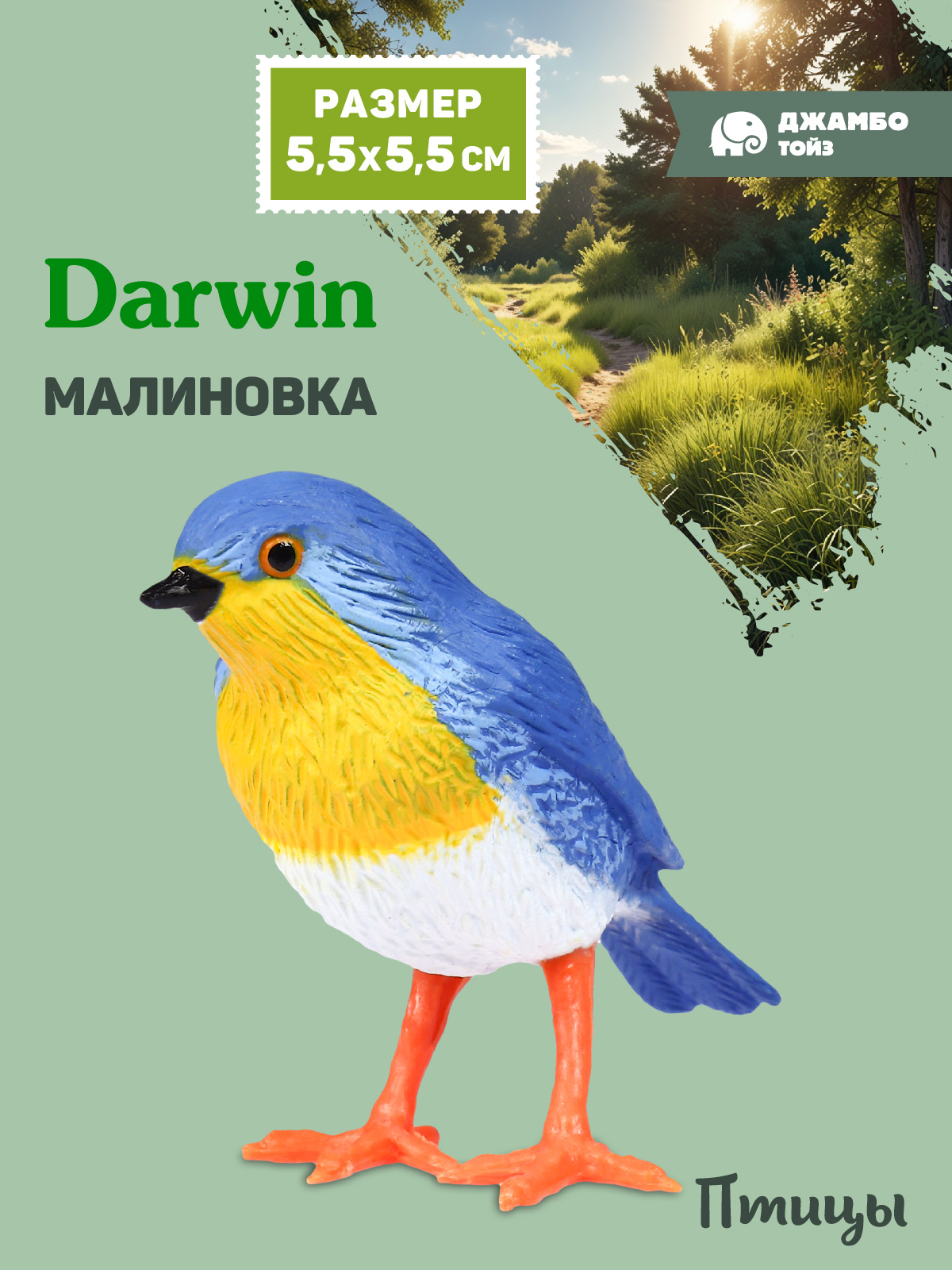 Фигурка DARWIN Птицы Малиновка - фото 1