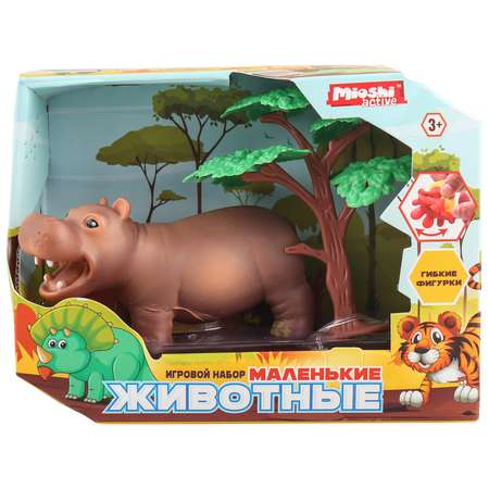 Фигурка Mioshi Маленькие звери: Бегемот