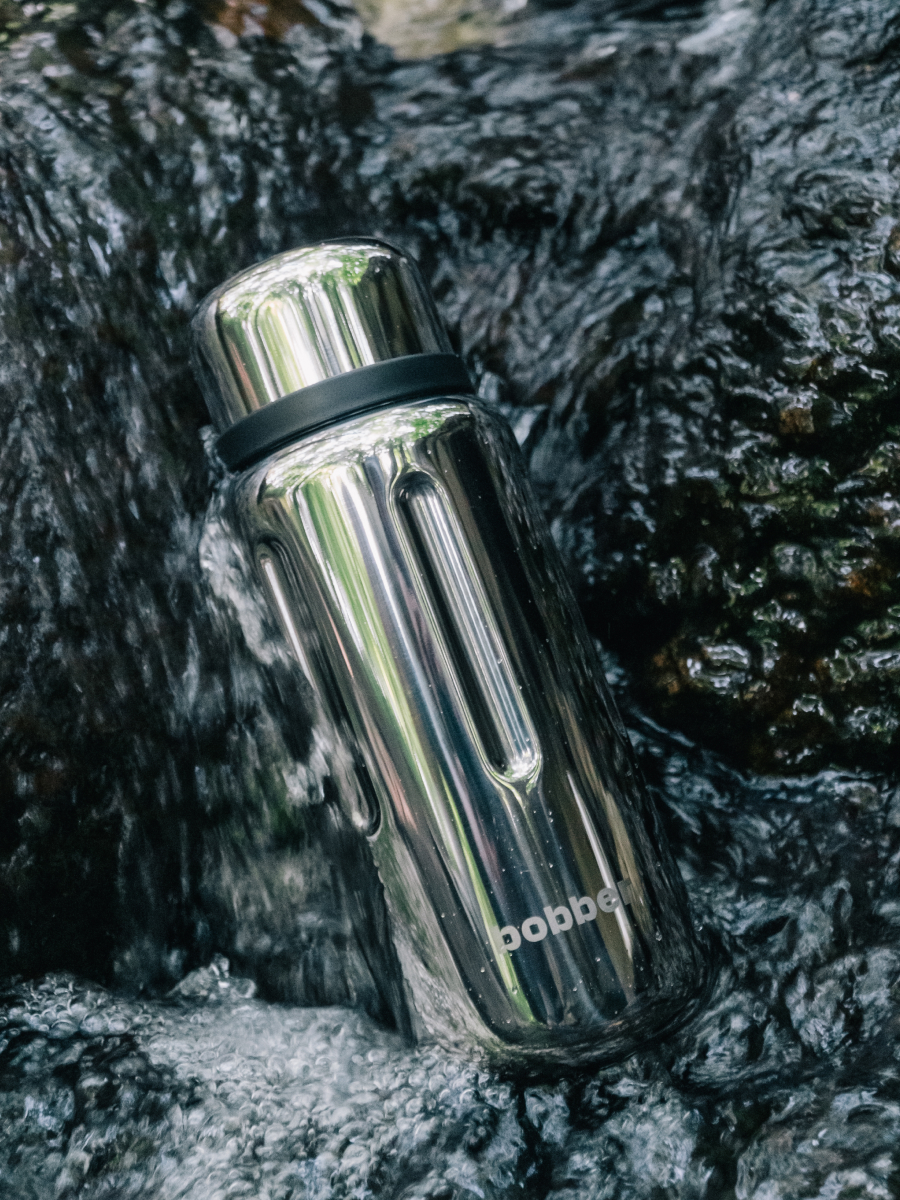 Термос для чая 770 мл Bobber Barrel зеркальный - фото 2