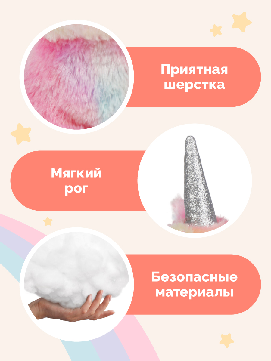 Мягкая игрушка Fluffy Family котик 24 см - фото 3