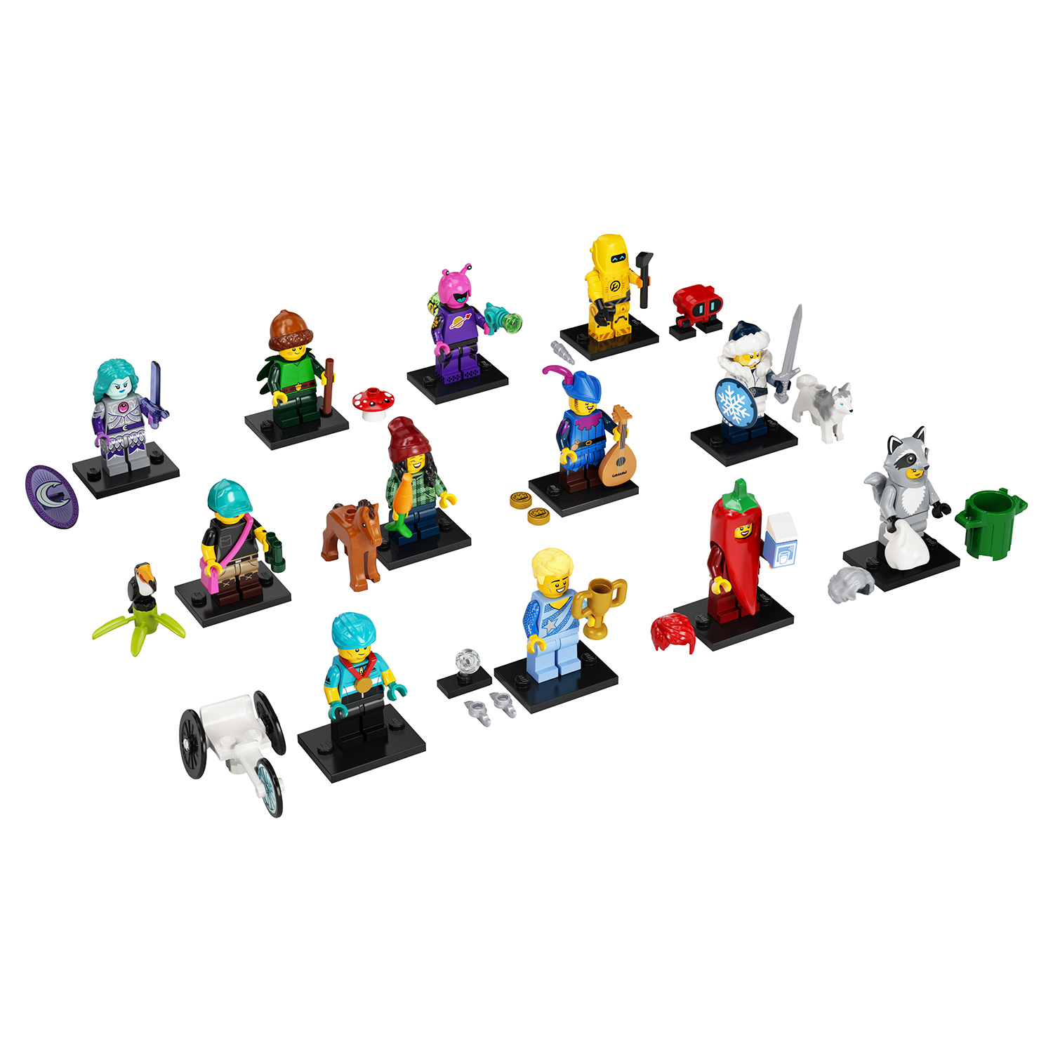 Конструктор LEGO Minifigures блочный - фото 11