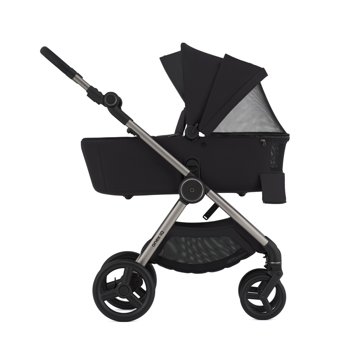 Коляска 2в1 Anex IQ Premium 2025, Darke черный - фото 4