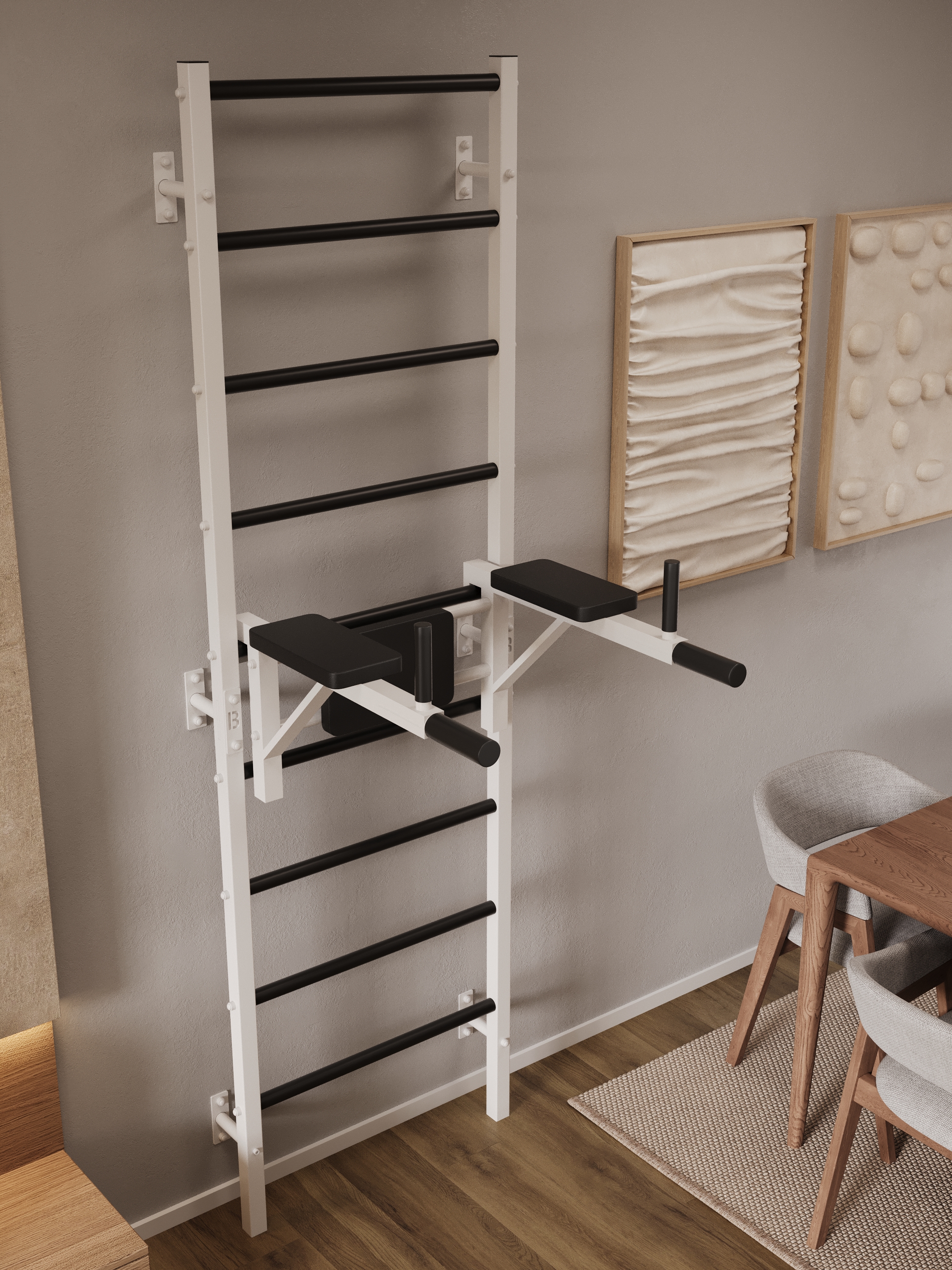 Шведская стенка BORABO PRO с навесным оборудованием - фото 14