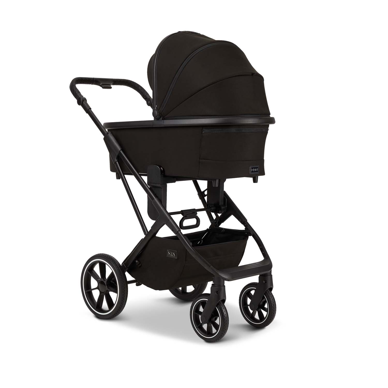Коляска 2в1 Moon Piu Black - фото 4
