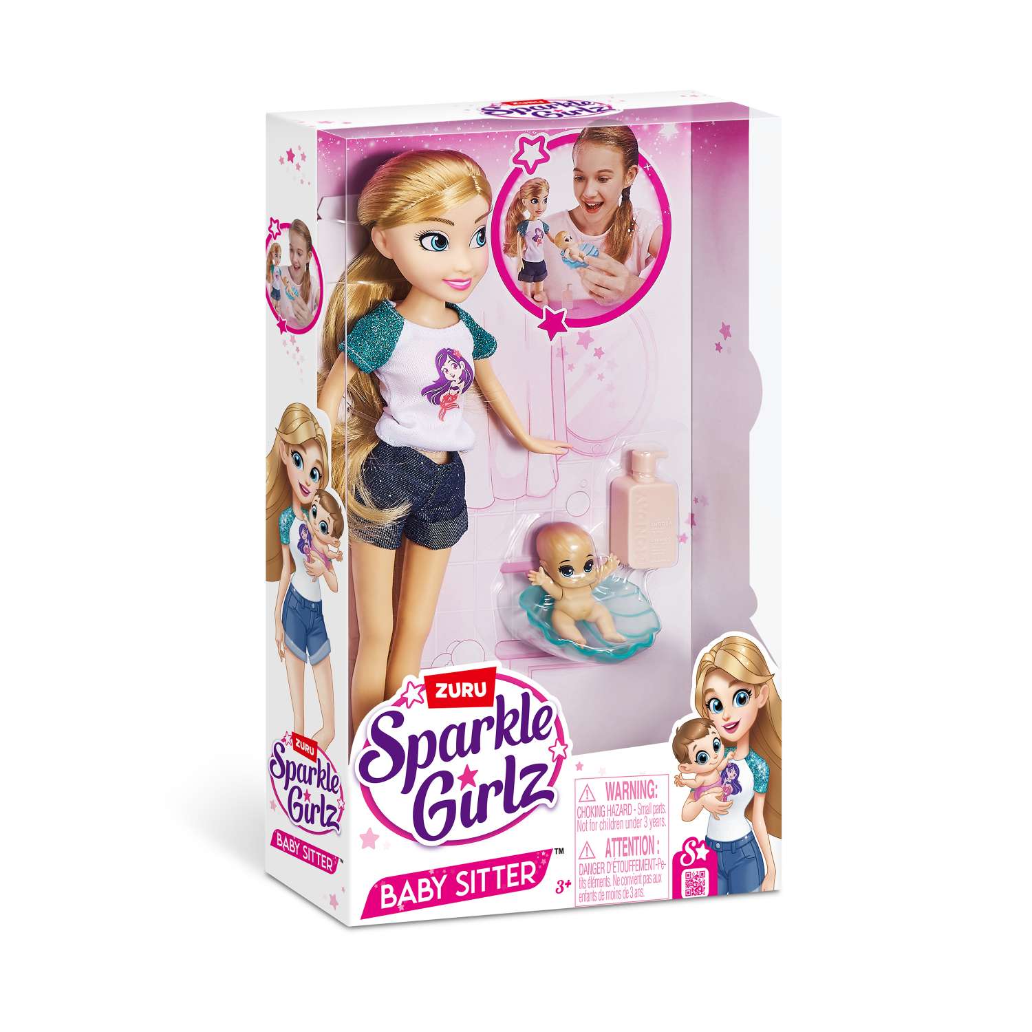 Кукла модельная Zuru Sparkle Girlz Нянечка 10064 - фото 14