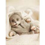 Кукла мини Magic Manufactory Magic Pets Кот реборн серый высота 19 см