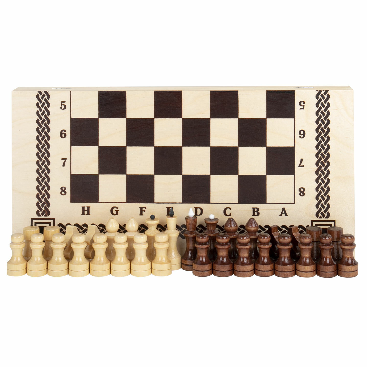Настольная игра Золотая сказка Шашки Шахматы - фото 25