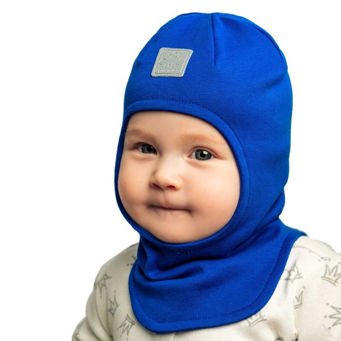 Шапка-шлем ПриКиндер G-Sp21807 Цвет: Васильковый - фото 1