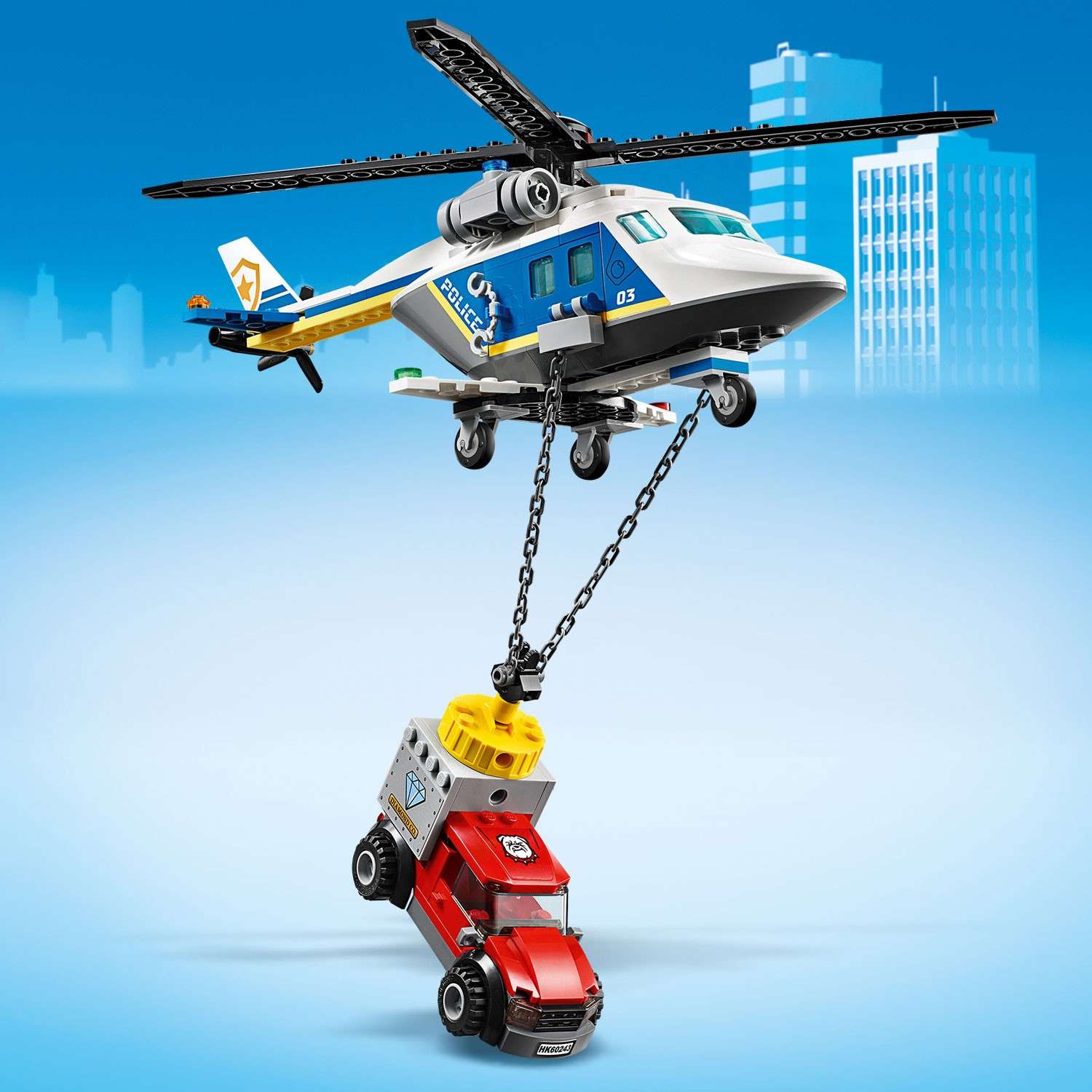 Конструктор LEGO City Police Погоня блочный - фото 13