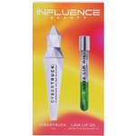 Набор подарочный Influence Beauty тушь Cybertruck и двухфазное масло для губ Lava lip oil тон 4