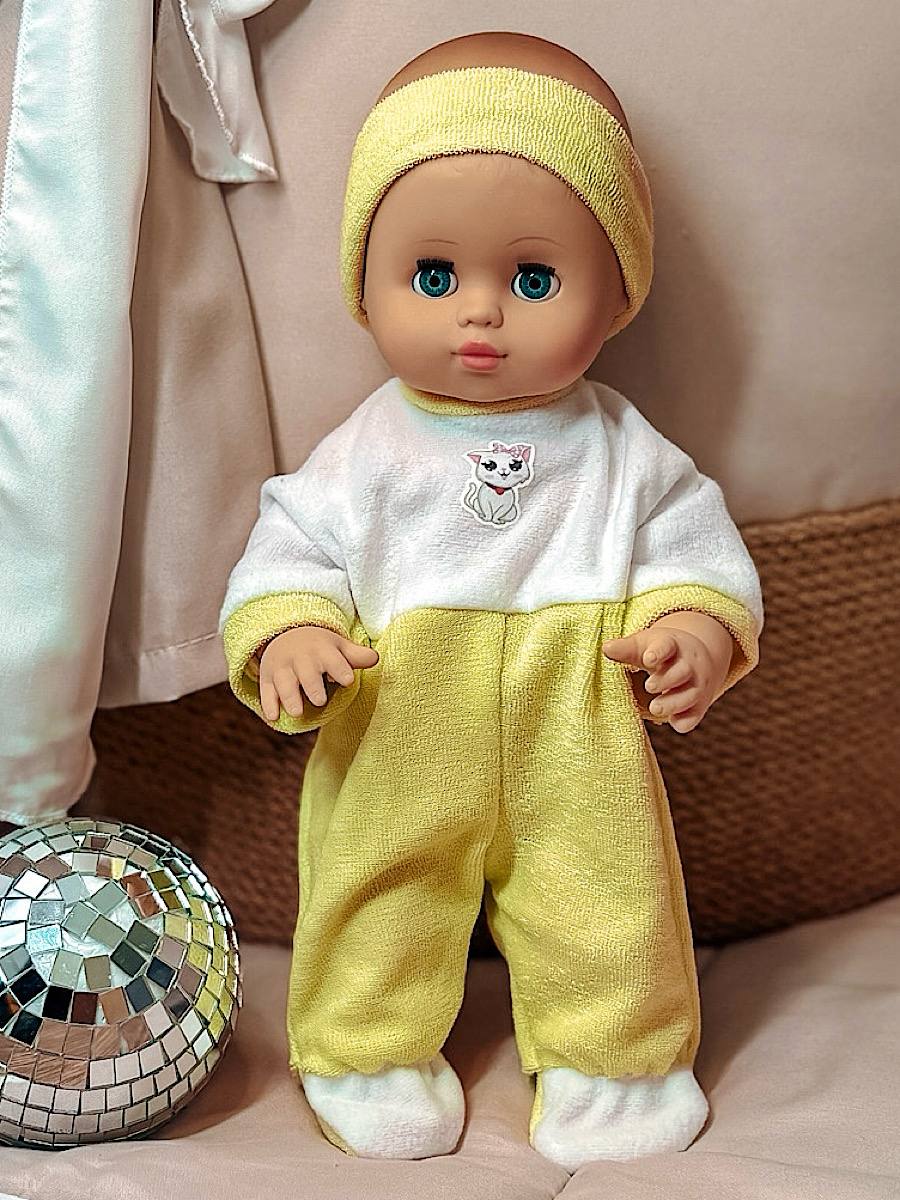 Кукла пупс СТРАНА КУКОЛ озвученная большая высота 35 см 9-С-12 - фото 16