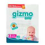 Подгузники Gizmo Baby Eco 3 90 шт.
