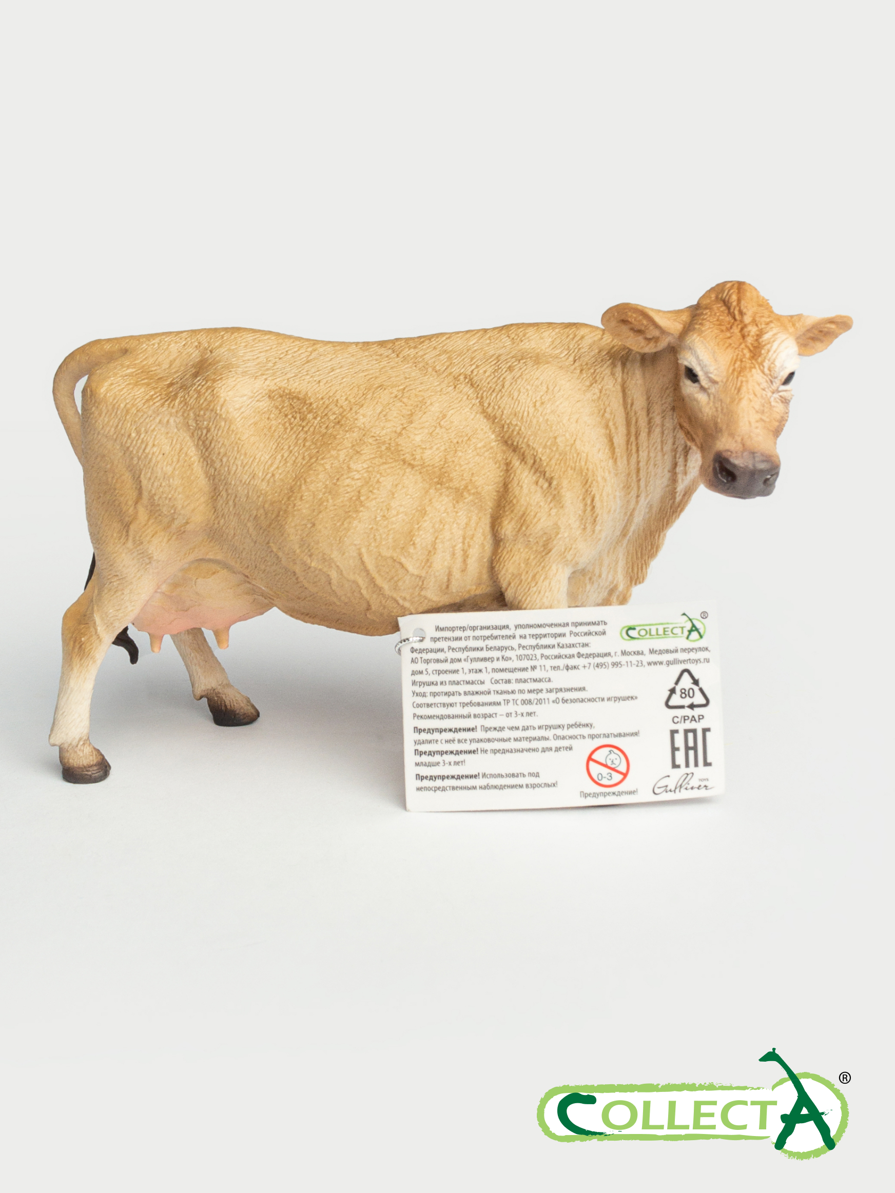 Фигурка Collecta Корова Джерсейская - фото 10
