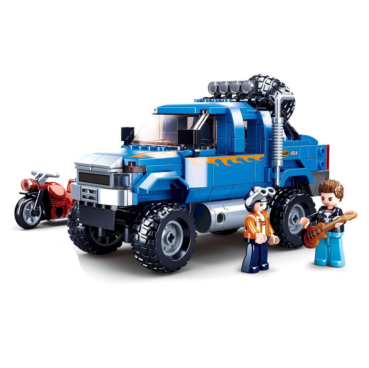 Конструктор SLUBAN Model Brick внедорожник - фото 3