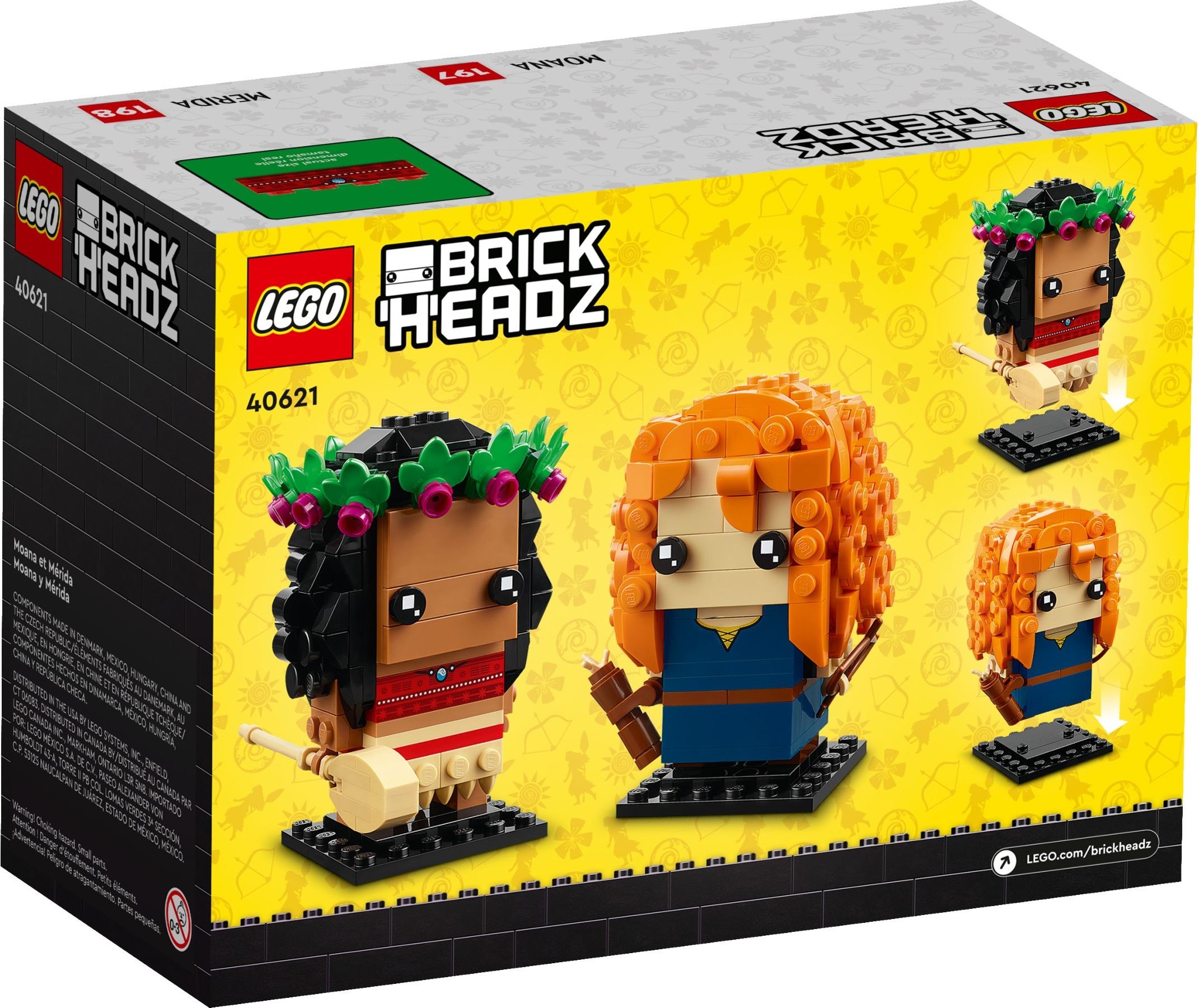 Конструктор LEGO BrickHeadz 40621 410 дет. - фото 5