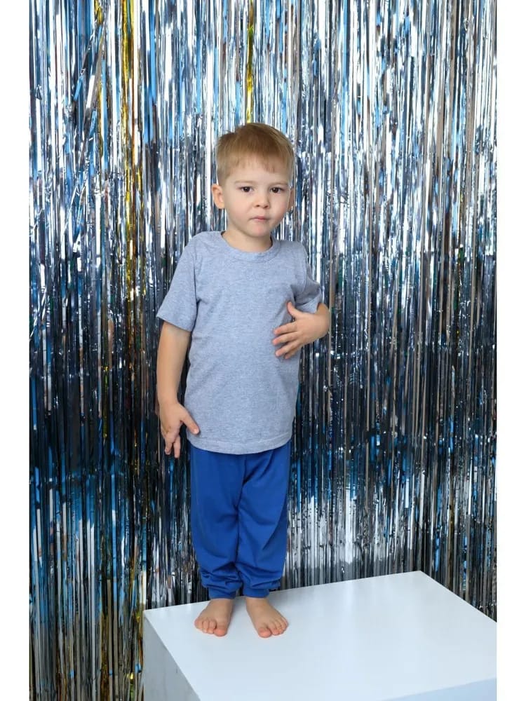 Футболка Рекантино 311-10 Серый-меланж - фото 4