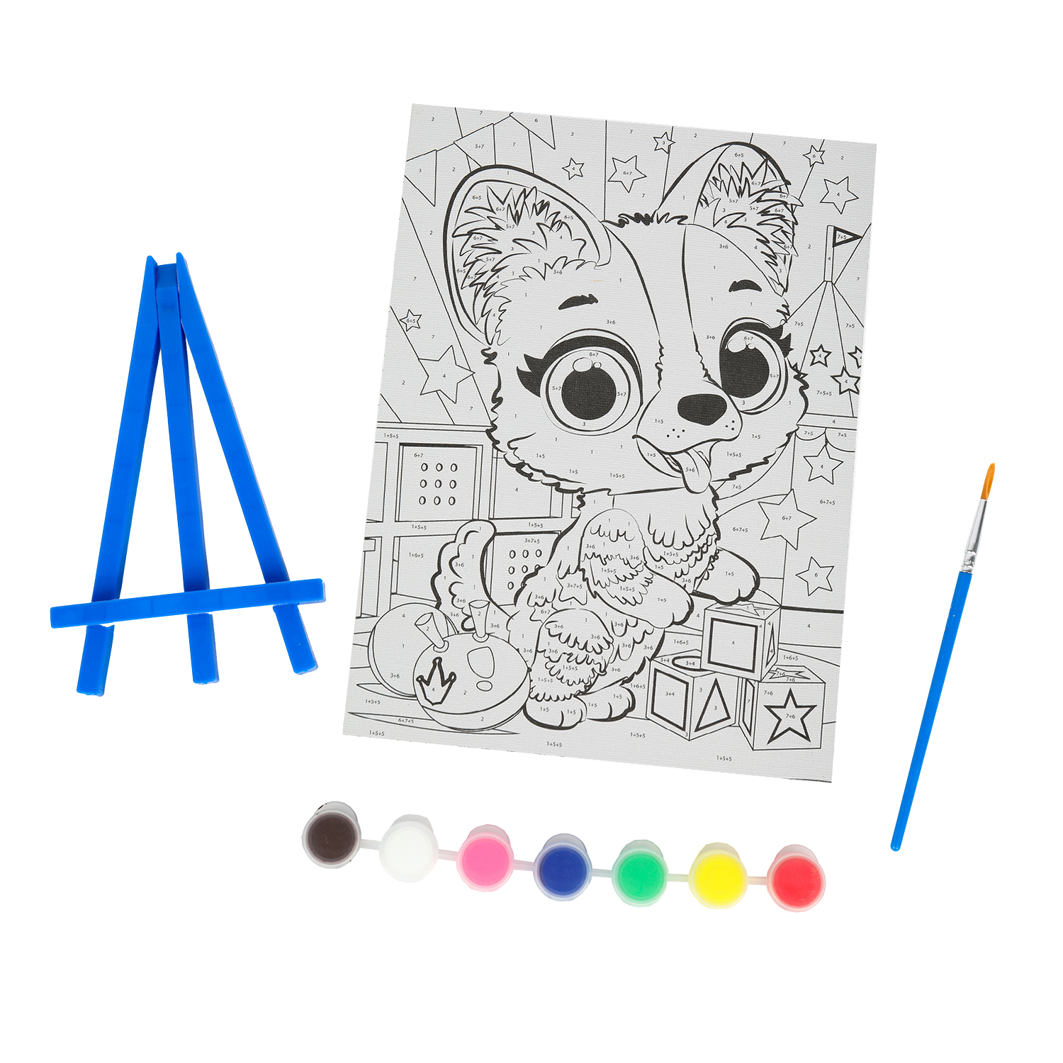 Картина по номерам Multiart Хаски - фото 2