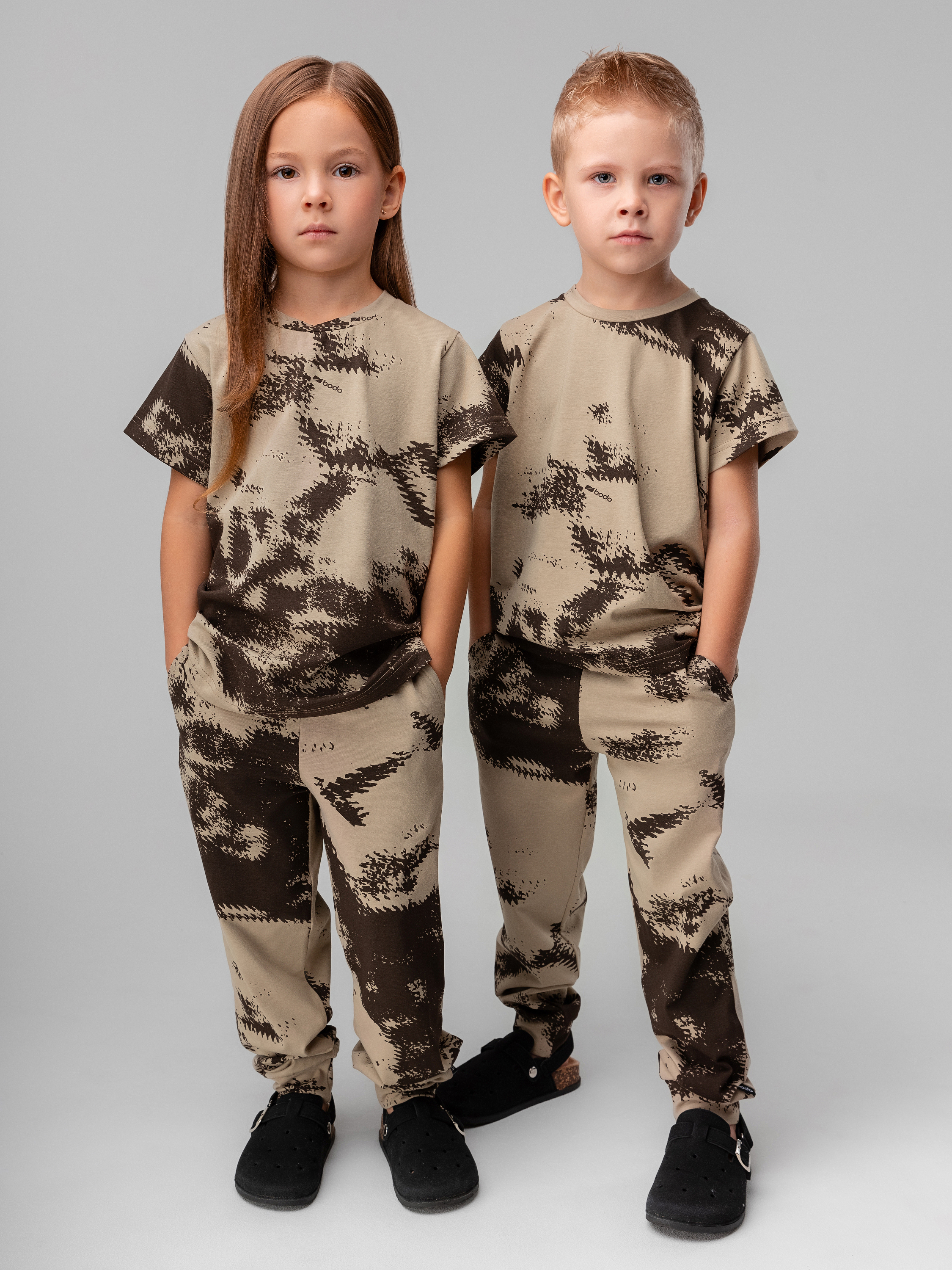 Костюм спортивный Bodo 11-360МU_бежевый (коричневый) - фото 3