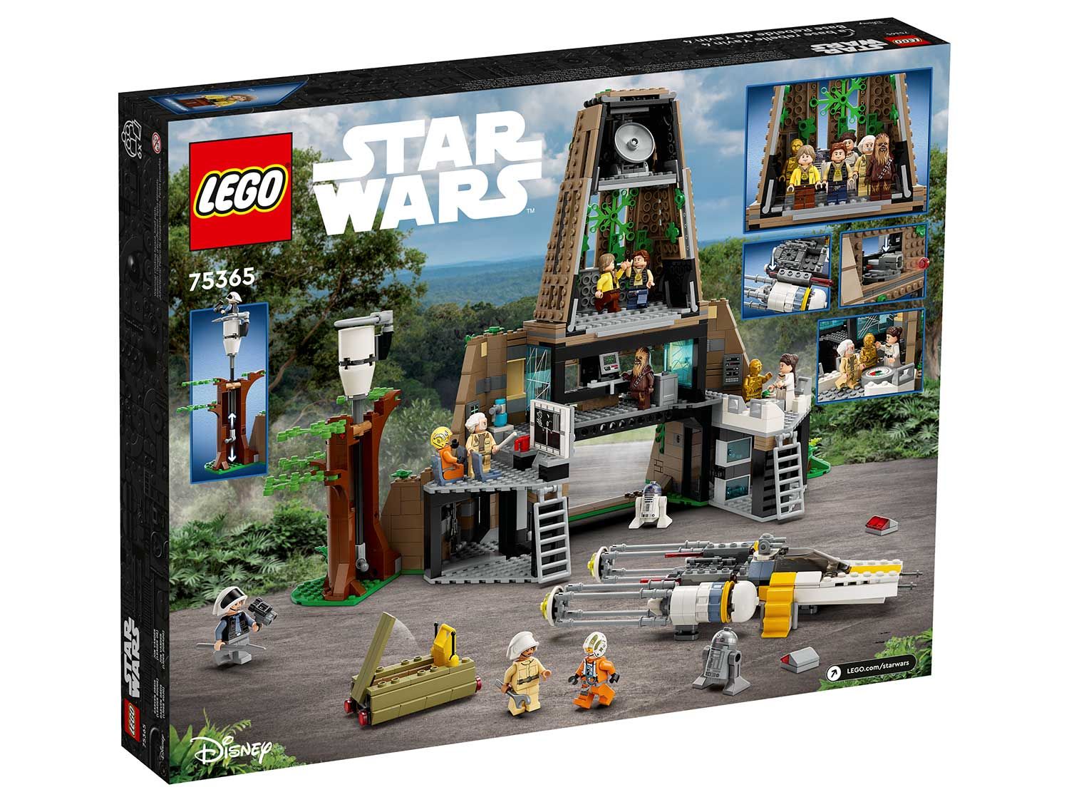 Конструктор LEGO Star Wars База повстанцев Явин-4 блочный - фото 2