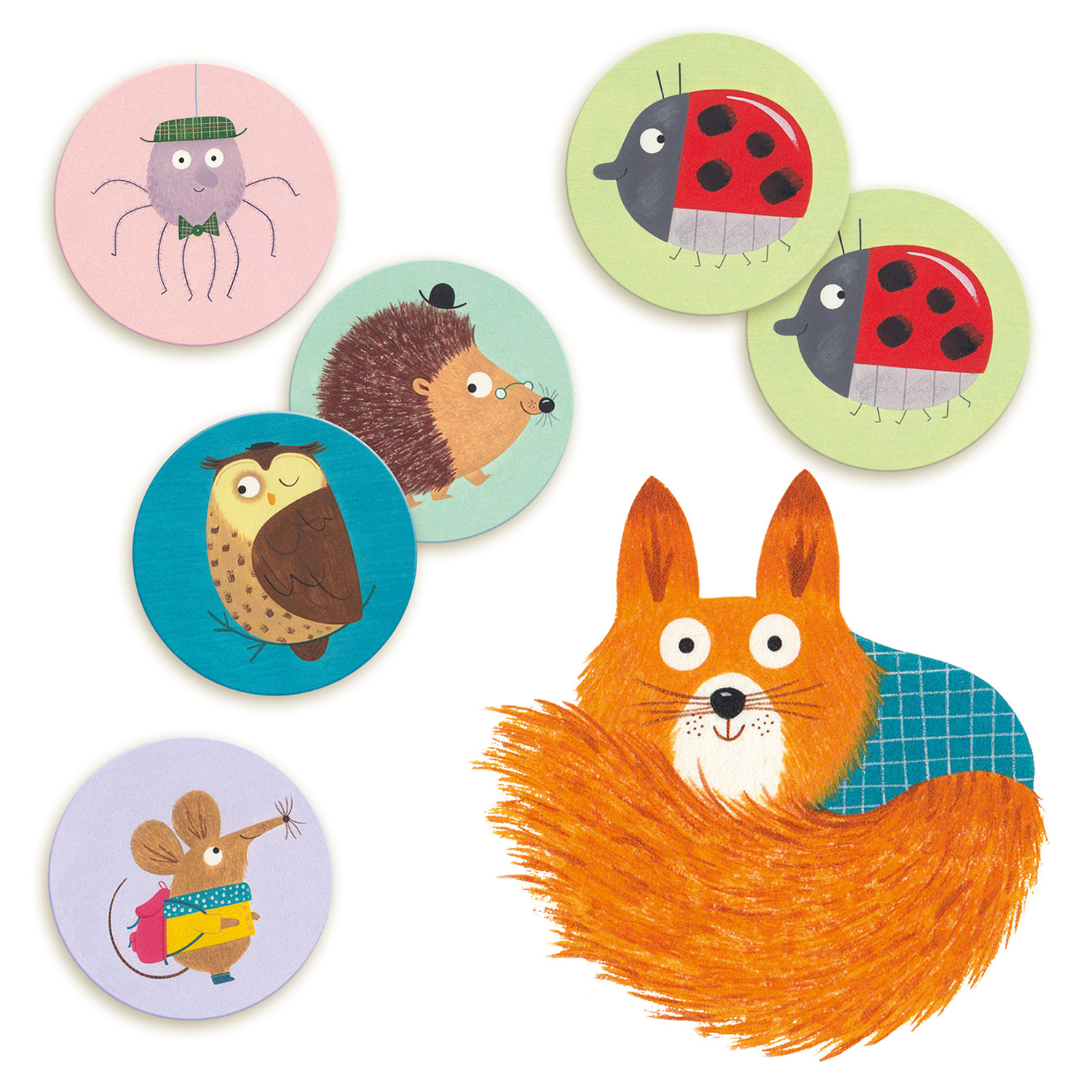 Настольная игра Djeco Мемо - фото 3